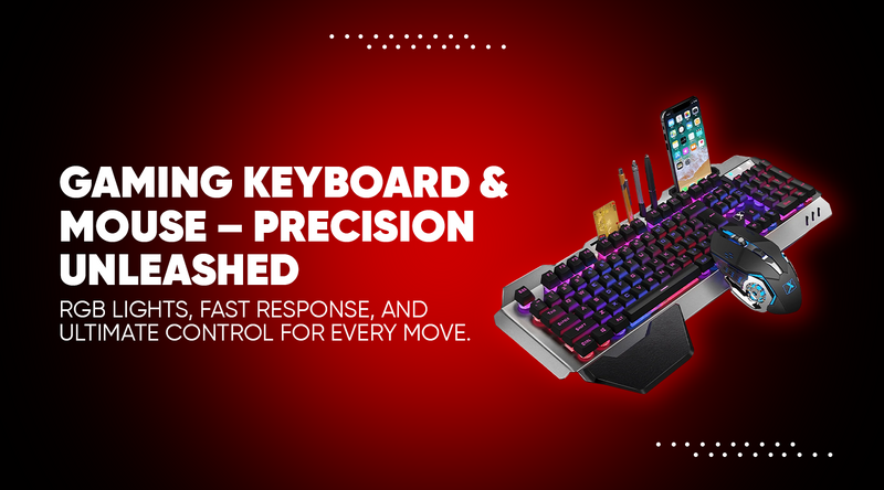 Gaming Keyboard & Mouse — Precision Unleashed