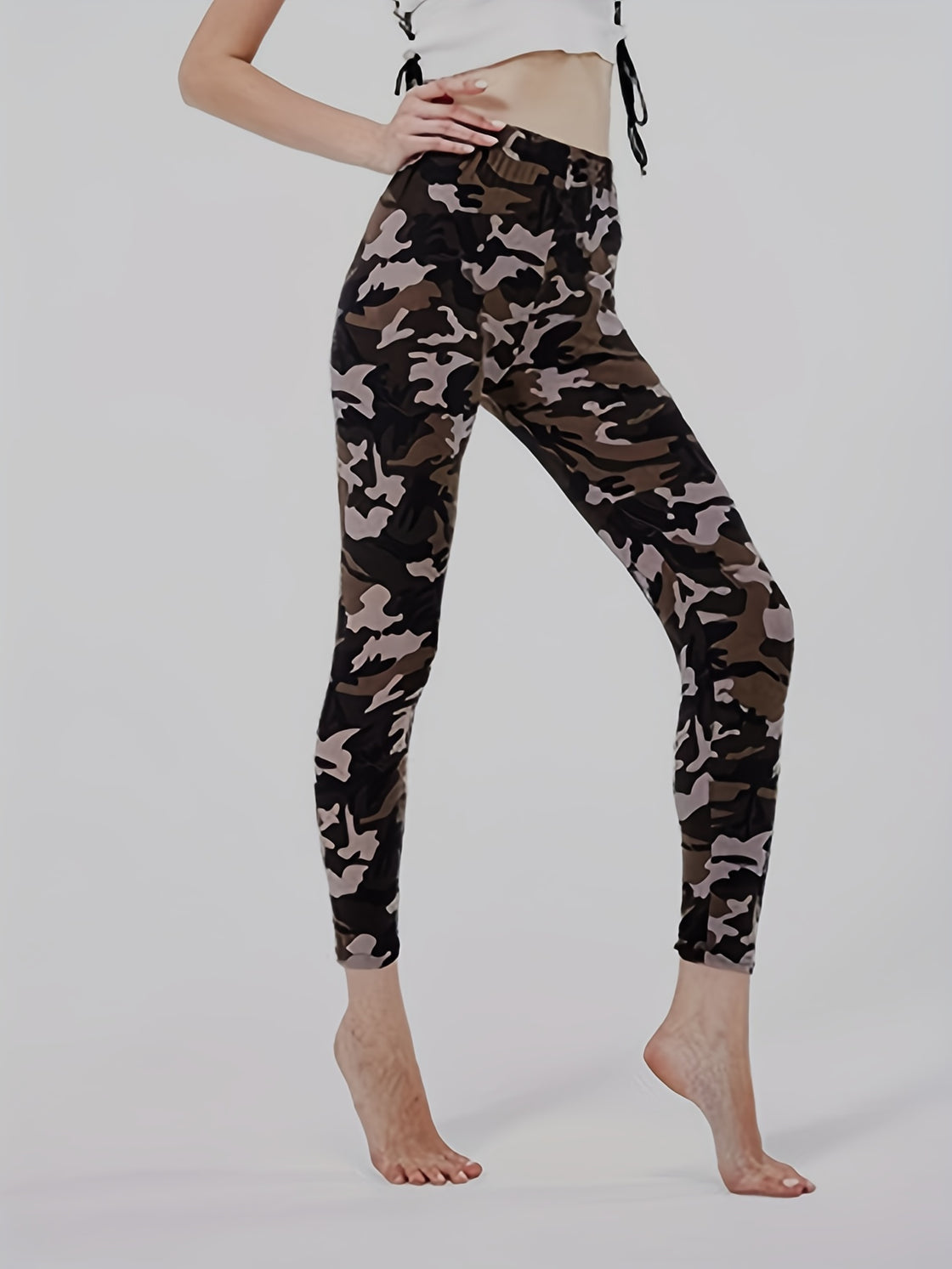 Women's Leggings Floral Printed Pants Casual High Waist Sweatpants Leggings - Stretchy & Breathable Fabric - For Yoga, Running & Everyday Wear - Perfect Gift for Women