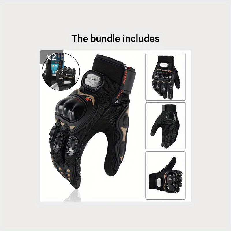 Motorcycle Riding Gloves for All Seasons