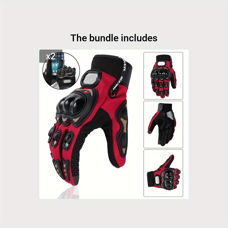 Motorcycle Riding Gloves for All Seasons