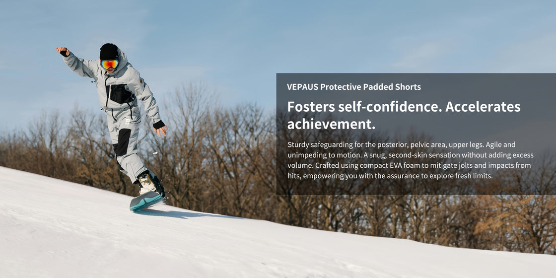 VEPAUS Moisture Wicking, Flexible 3D Padded Shorts