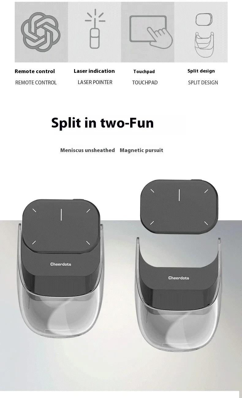 TZT Cheerdots2 Basic Version Fission Wireless Bluetooth Air Mouse AI Intelligent Cellphone Remote Controller