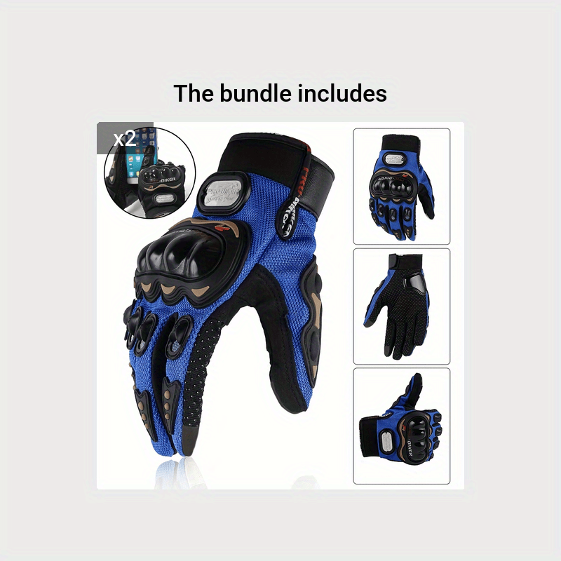 Motorcycle Riding Gloves for All Seasons