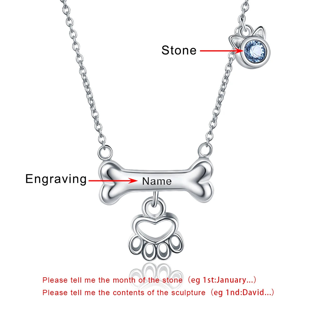 PawPrint Custom Necklace