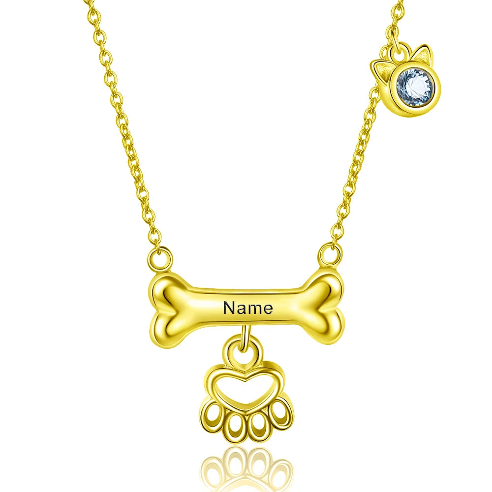 PawPrint Custom Necklace