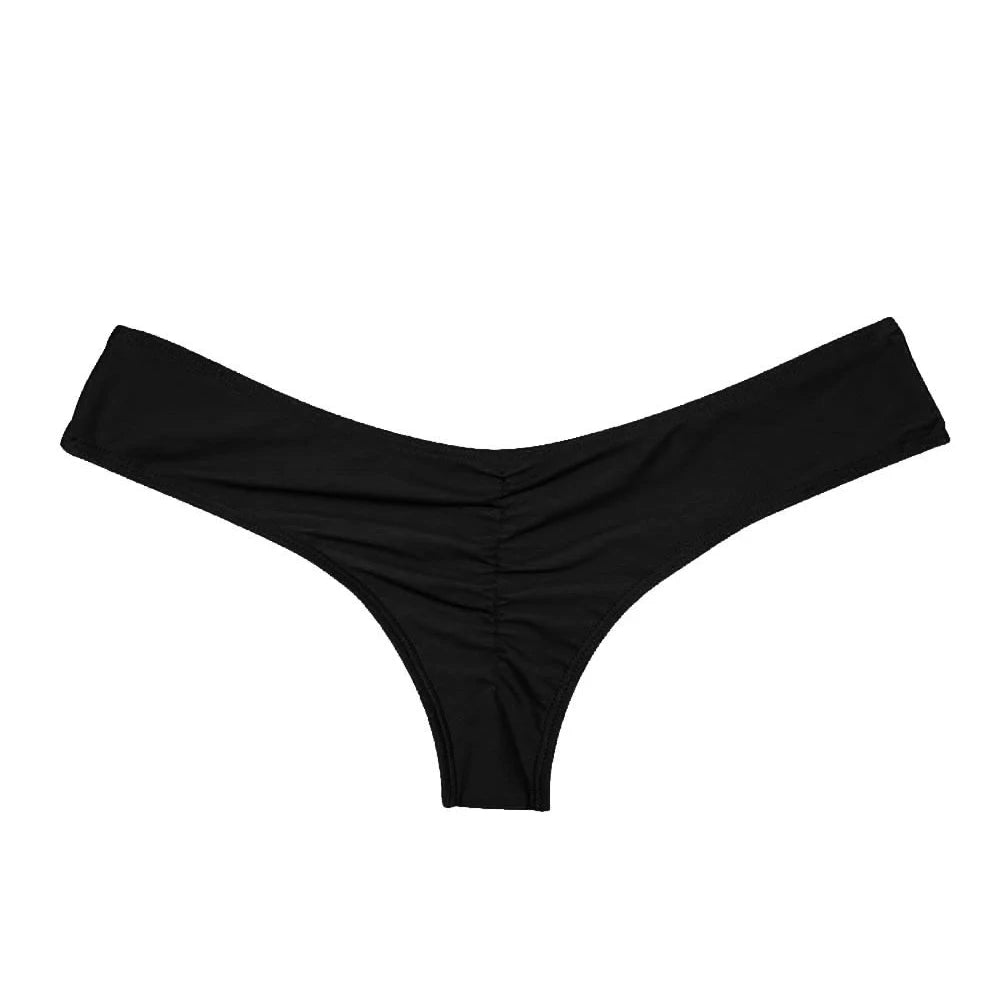 Brazilian Cheeky Thong Bikini Bottom for Women