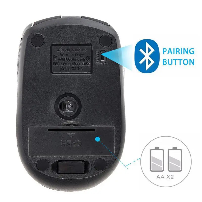 Mini Smart Portable 2.4G Wireless Optical Mouse Mice USB Receiver For Computer PC Laptop Accessories Universal Mouse