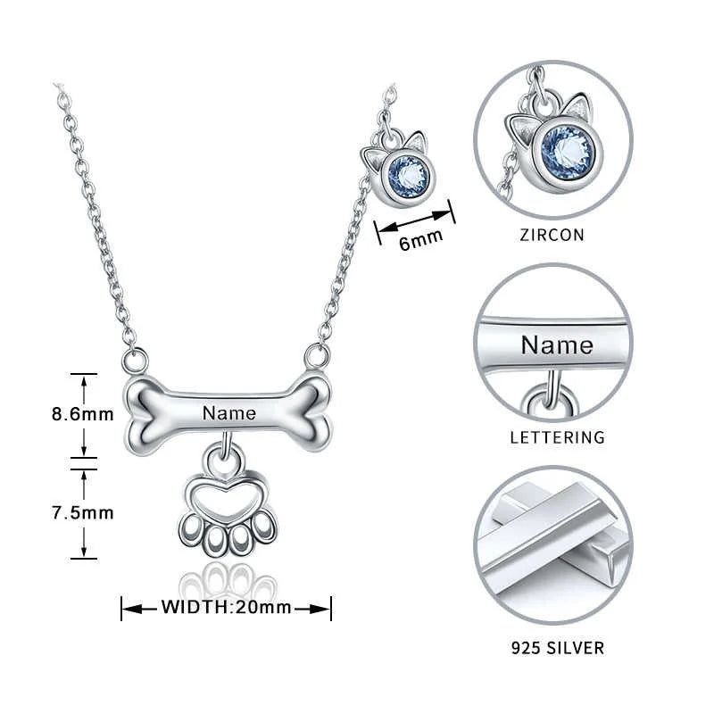 PawPrint Custom Necklace