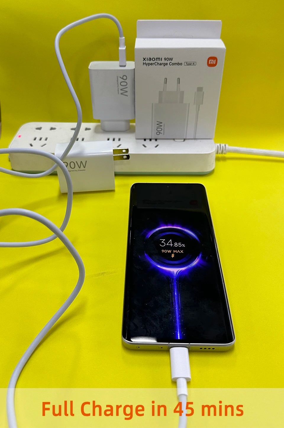 Xiaomi Charger 90w Usb C Hyper Fast Charge 90 Watt Super Chargers Xiao Mi Turbo 4 Poco F7 Pro X7 15 Ultra 14 13 Redmi Note 12