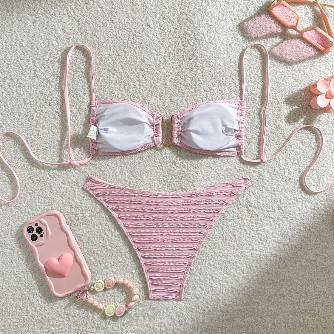 2025 Sexy Brazilian Bikini Swimwear Set