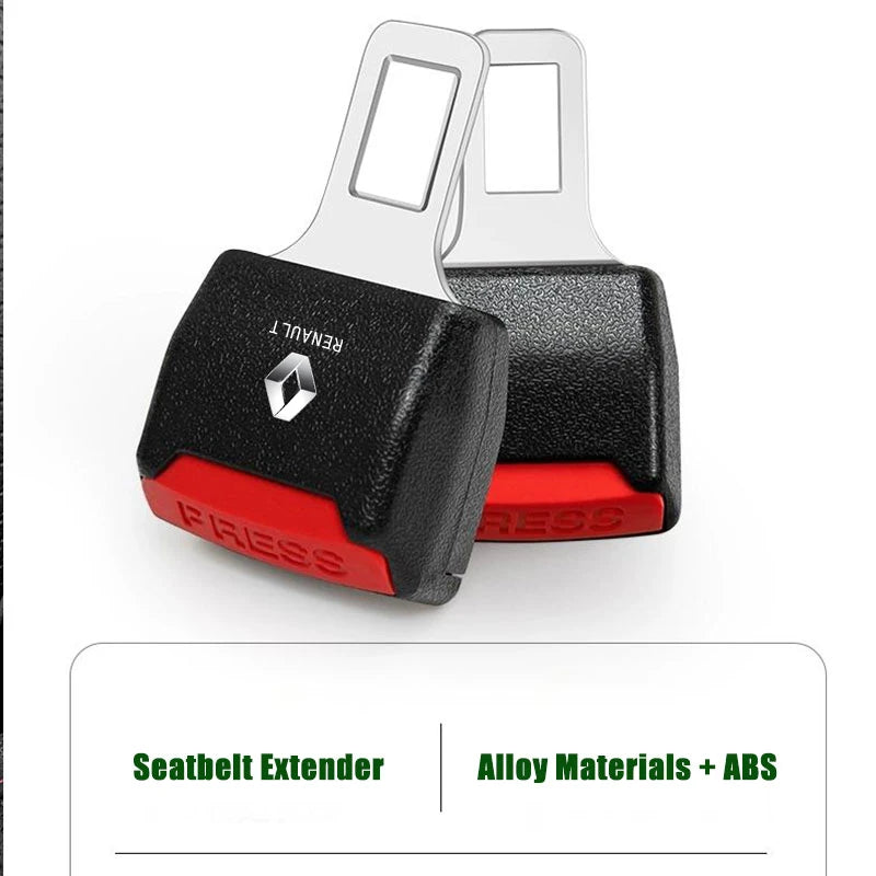 car seat belt extender strap accessories for Renault Megane Clio Duster Logan Kadjar Twingo Talisman Captur Trafic Kwid Fluence