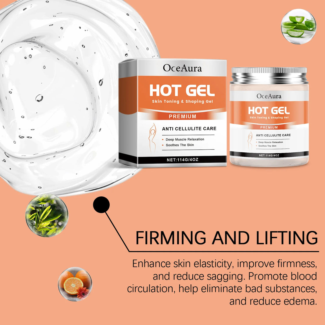 Hot Body Sweating Abdominal Shaping Cream