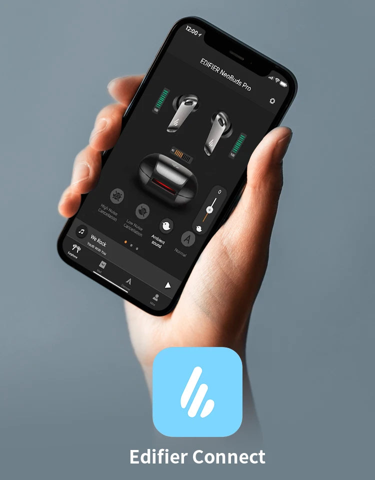 Edifier Neobuds Pro Wireless Bluetooth Earphones TWS Earbuds Hi-Res Wireless Active Noise Cancelling Knowles Balanced Armature