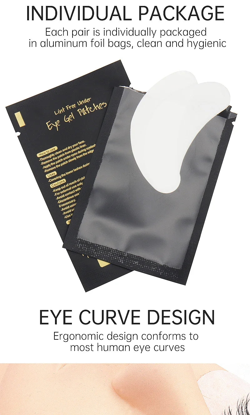 50/100/200 Pairs Under Eye Patches for Eyelash Extensions