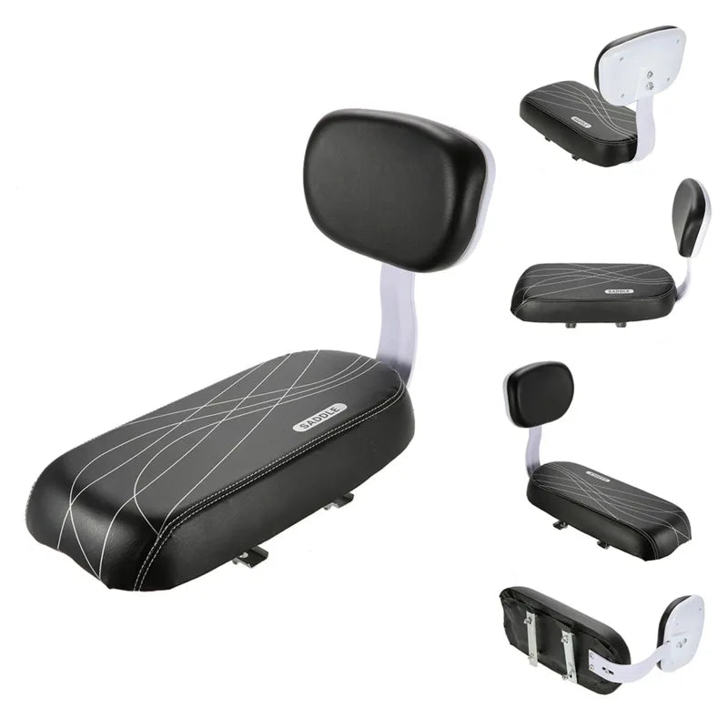 Bicycle Child Seat with Backrest