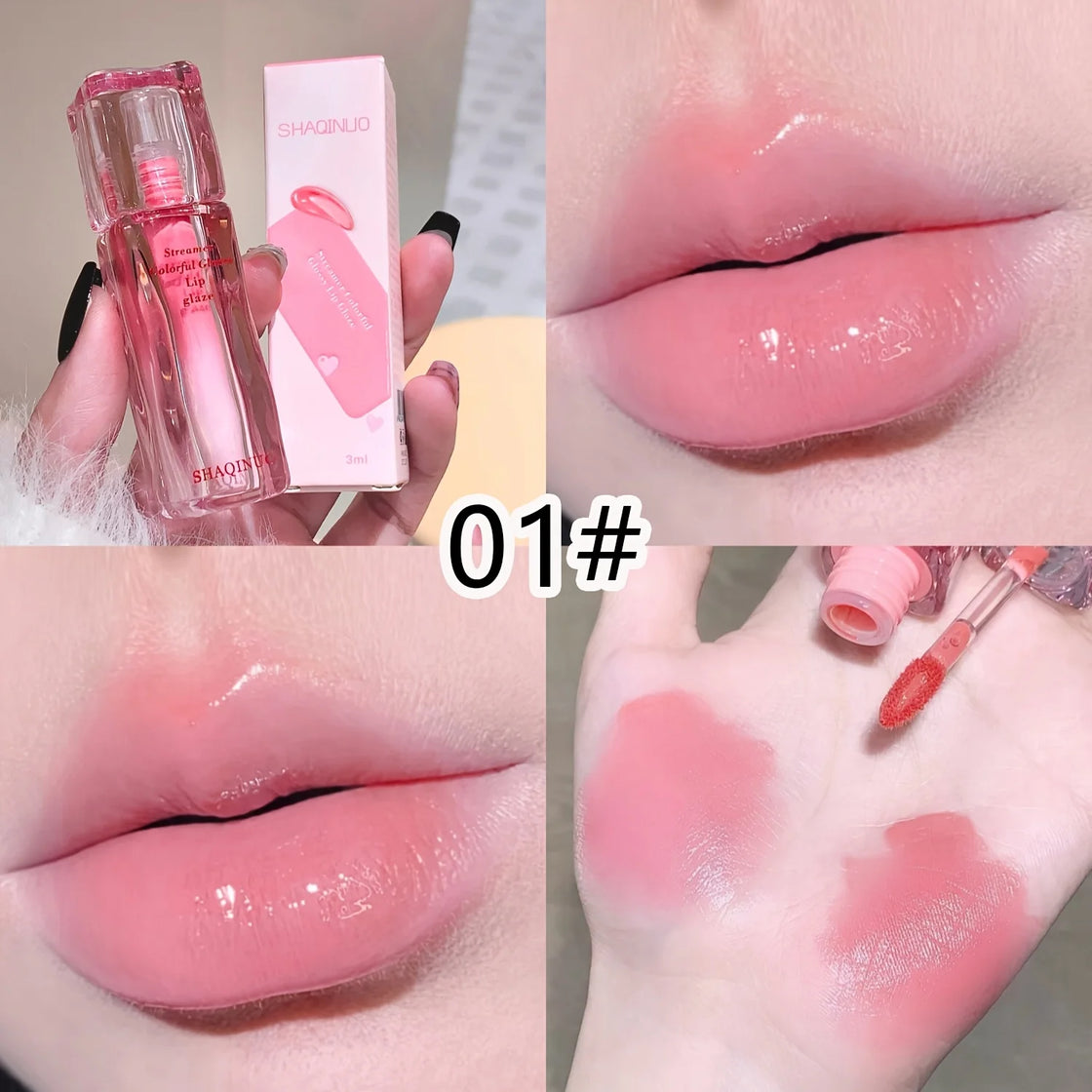 6-Shade Long-Lasting Mirror Shine Lipstick