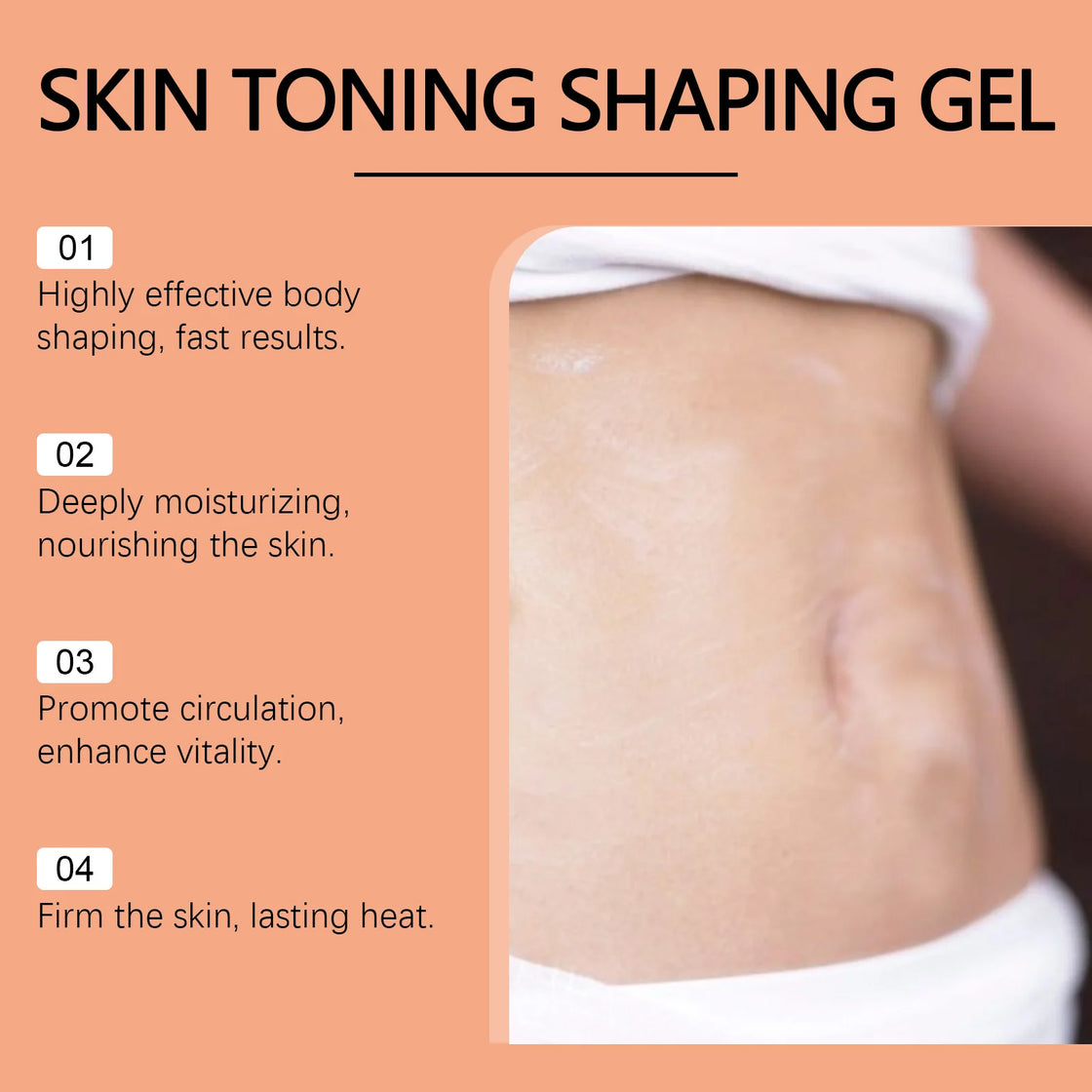 Hot Body Sweating Abdominal Shaping Cream