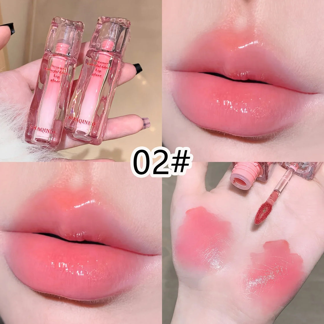 6-Shade Long-Lasting Mirror Shine Lipstick