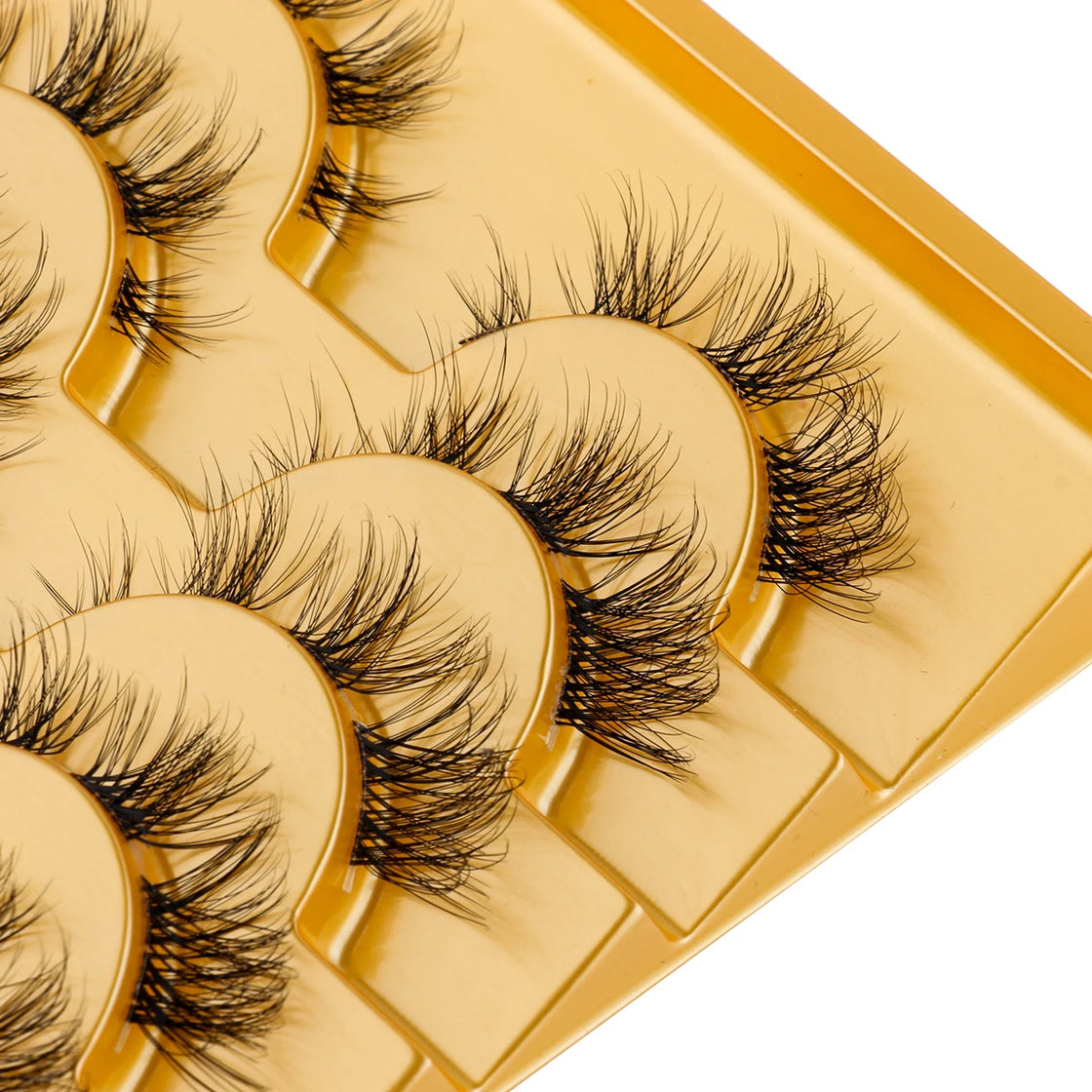 YSDO 10 Pairs 3D Mink Reusable Wispy Lashes