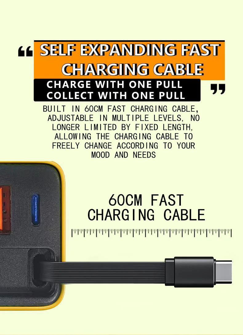 TriCharge 80W Fast Adapter