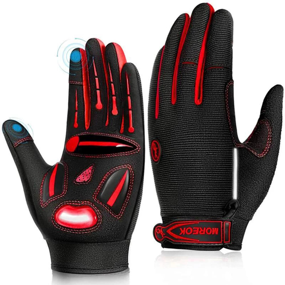 Breathable Touchscreen Motocross Cycling Gloves