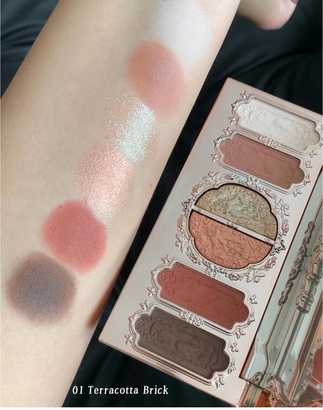 Flower Knows Butterfly 6-Color Eyeshadow Palette