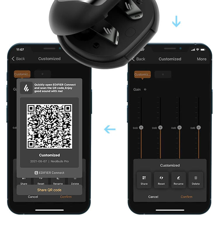 Edifier Neobuds Pro Wireless Bluetooth Earphones TWS Earbuds Hi-Res Wireless Active Noise Cancelling Knowles Balanced Armature