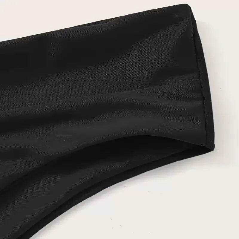 High Waisted Brazilian V-Thong Bikini