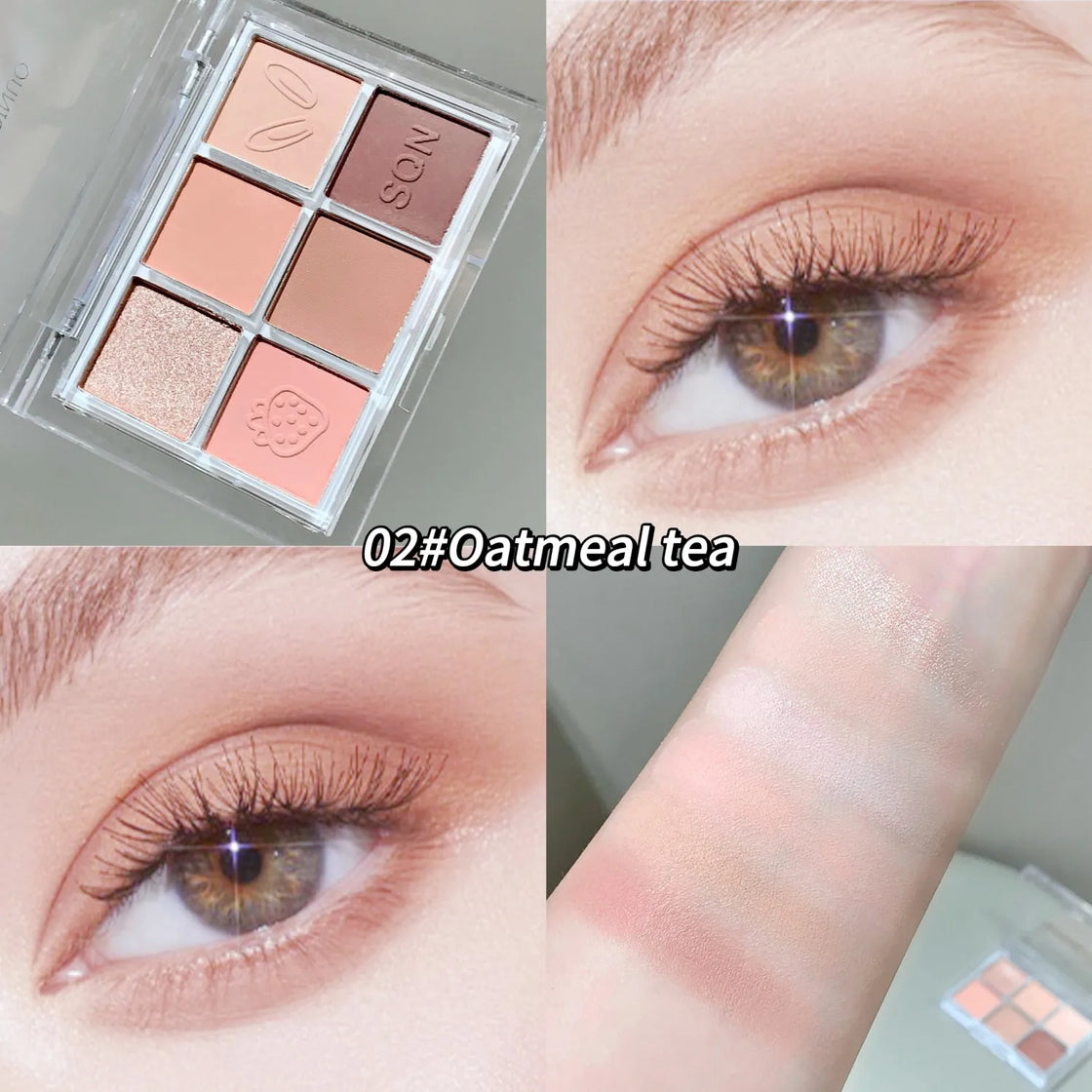 Matte Sunset Earth Tone Eyeshadow Palette