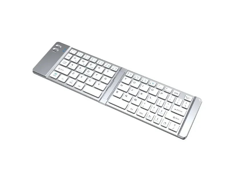 Folding Keyboard and Mouse 2.4G Mini Keypad Bluetooth Wireless Portable Silm Foldable Keyboards