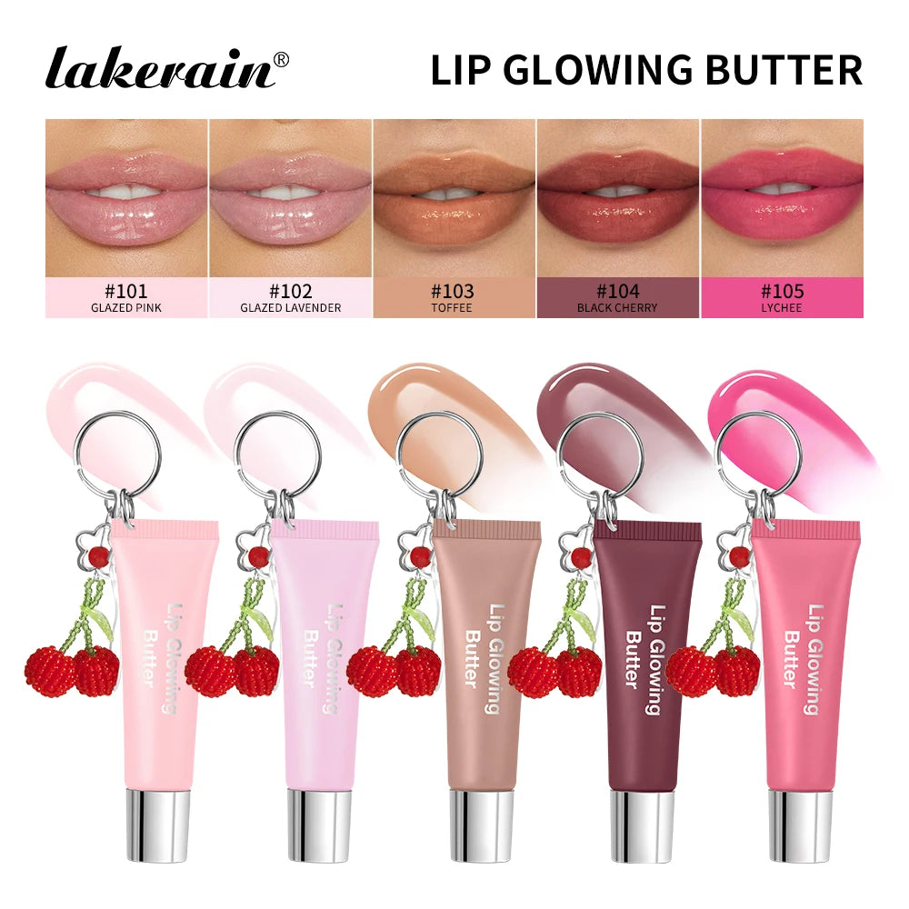 Cherry Lip Glowing Butter Gloss Keychain