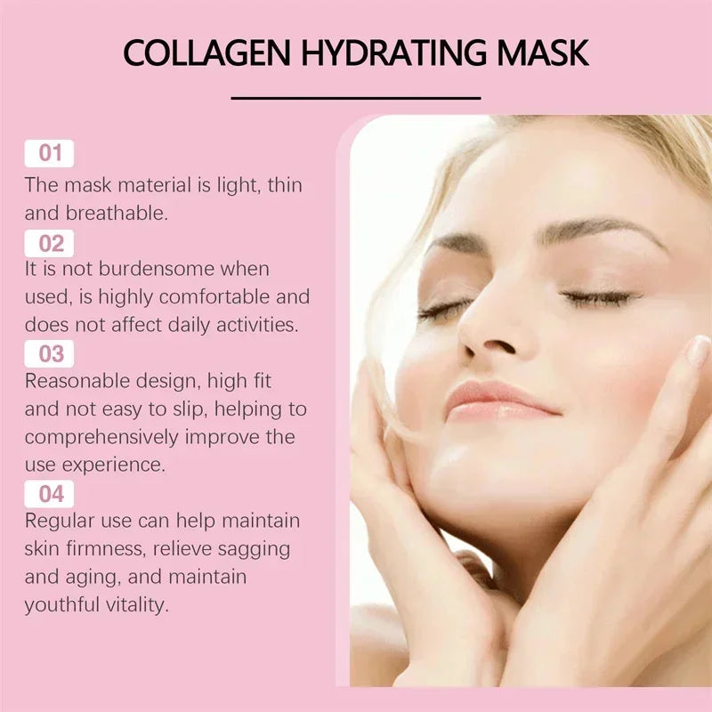 Bio-Collagen Hydrogel Soft Face Mask