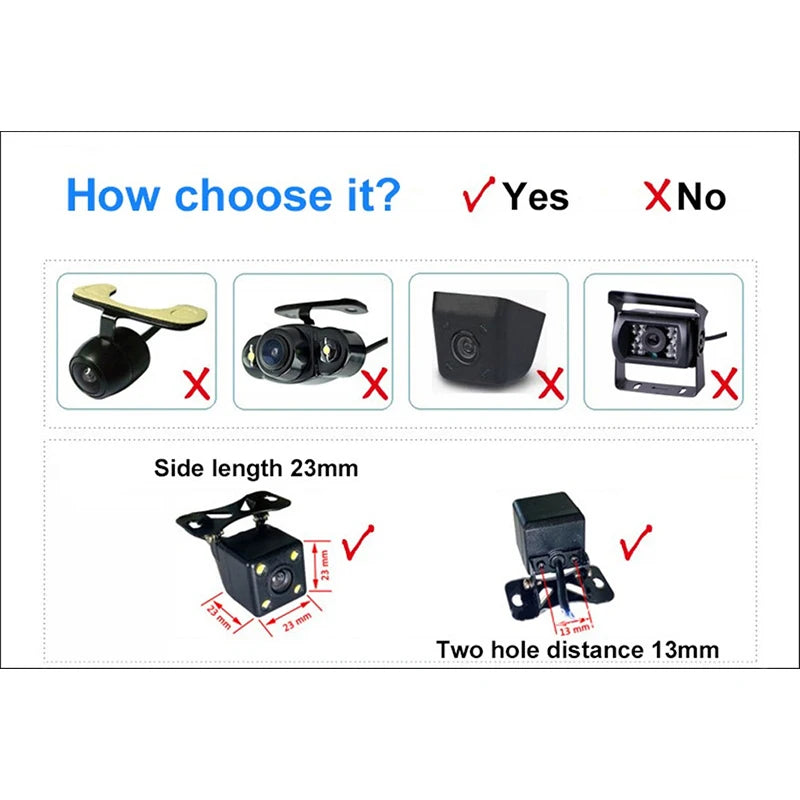 Car Accessories For Corolla Ractis Yaris Vios Verso Prius Camry Fortuner Avensis Waterproof Car Rear View Reverse Camera Bracket