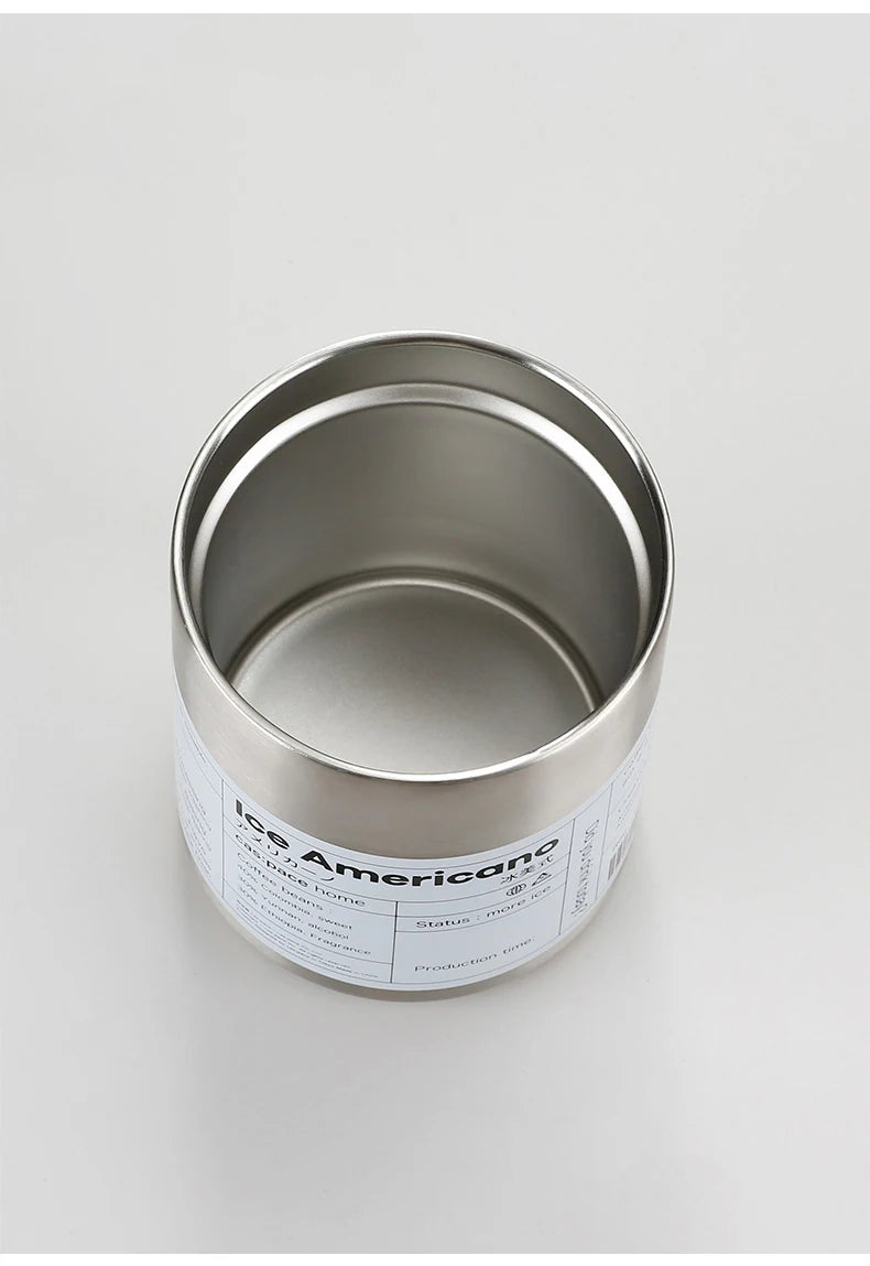 Reusable Coffee Tumbler Cup Double Wall Stainless Steel Vacuum Insulated Travel Coffee Mug with Straw Hot and Cold Mug