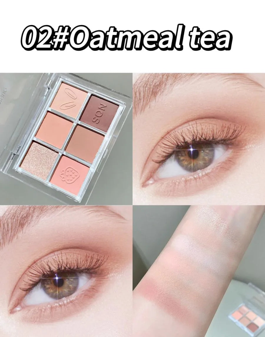 Matte Sunset Earth Tone Eyeshadow Palette