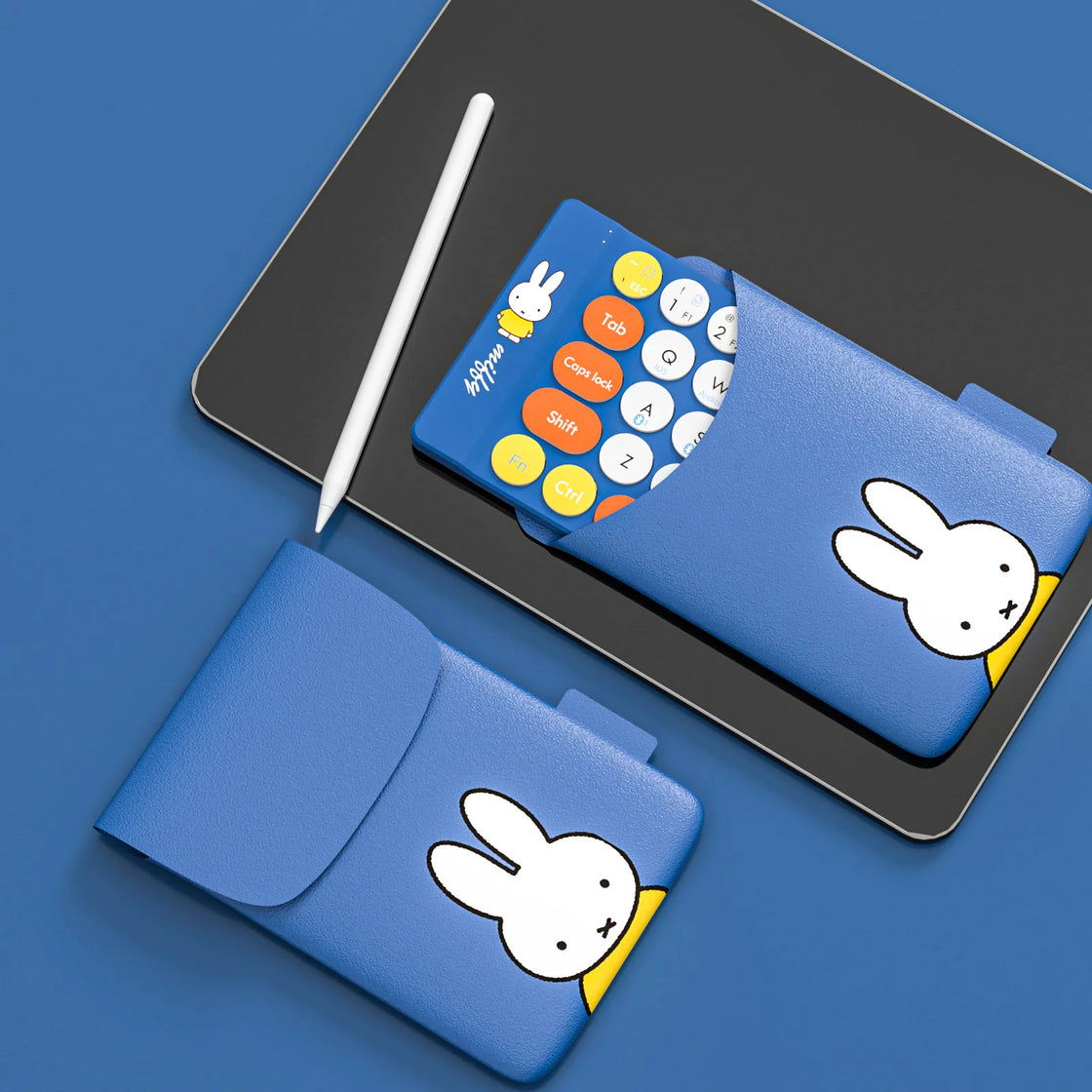 Miffy X MIPOW Mini Folding Keyboard Slim Wireless Bluetooth