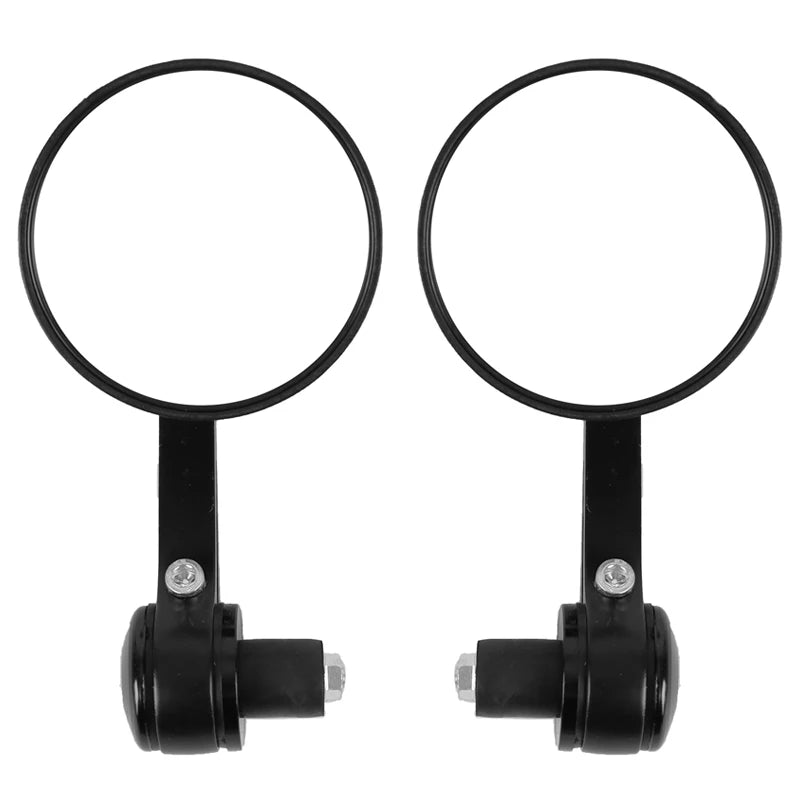 7/8" Round Bar End Motorcycle Mirrors