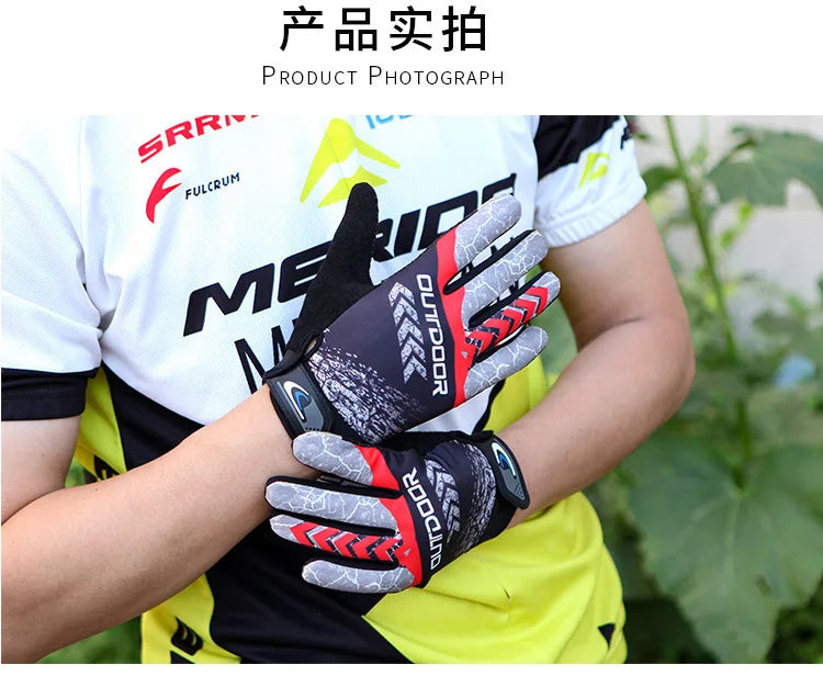 Full Finger Breathable Cycling Gloves