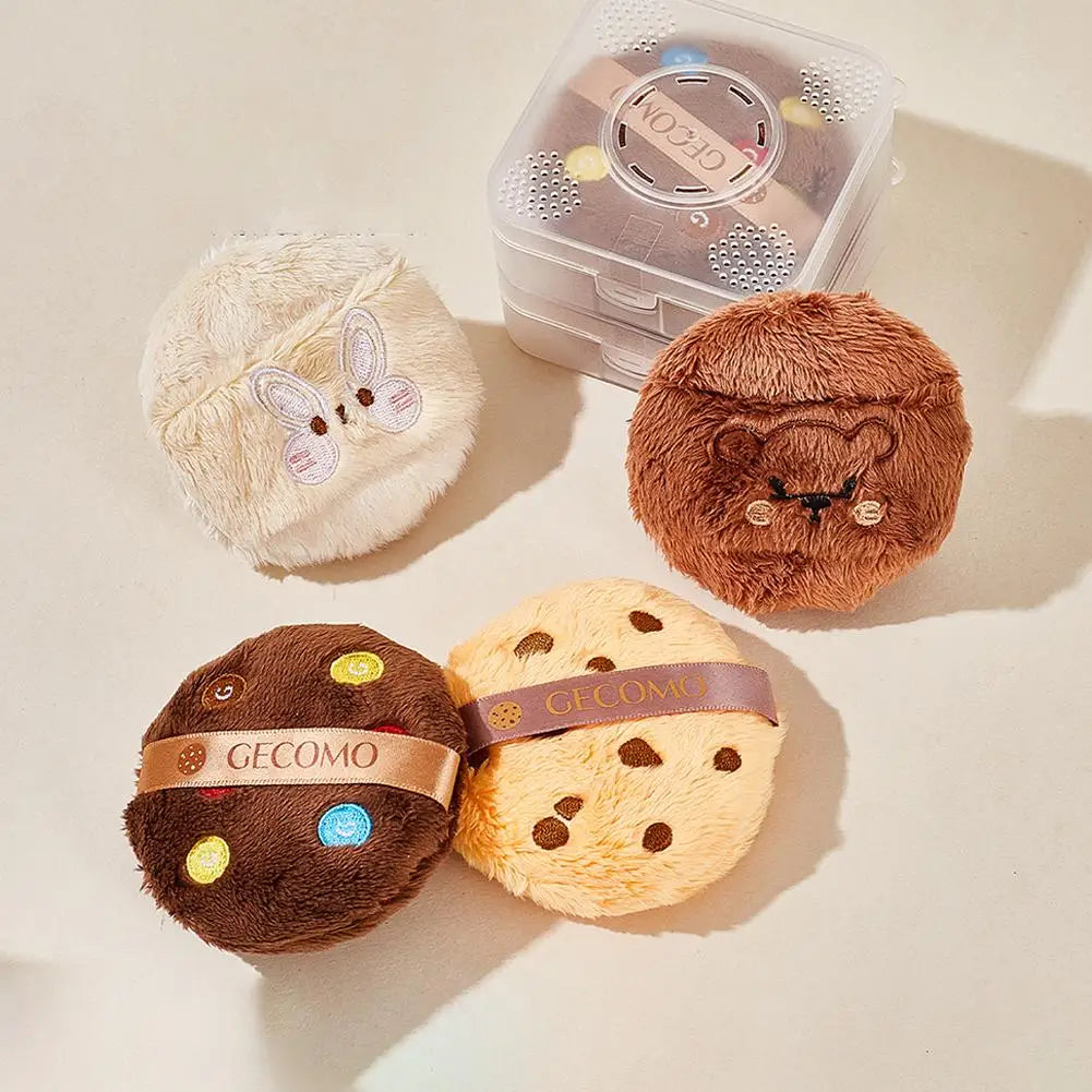 Soft Durable Flocking Powder Puff