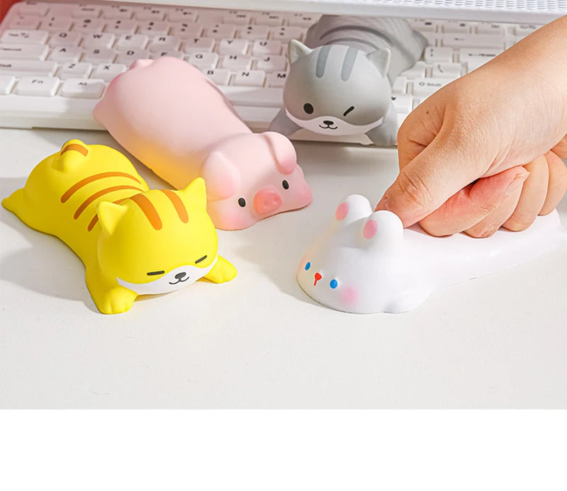 Cute Ergonomic Wrist Rest Mouse Pad Toy