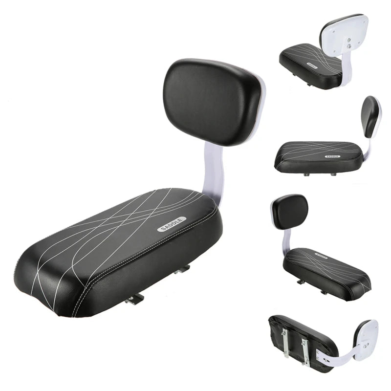 Bicycle Child Seat with Backrest