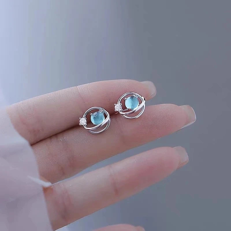 StarNova Crystal Earrings