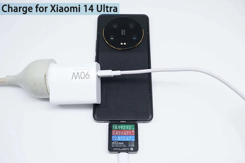 Xiaomi Charger 90w Usb C Hyper Fast Charge 90 Watt Super Chargers Xiao Mi Turbo 4 Poco F7 Pro X7 15 Ultra 14 13 Redmi Note 12