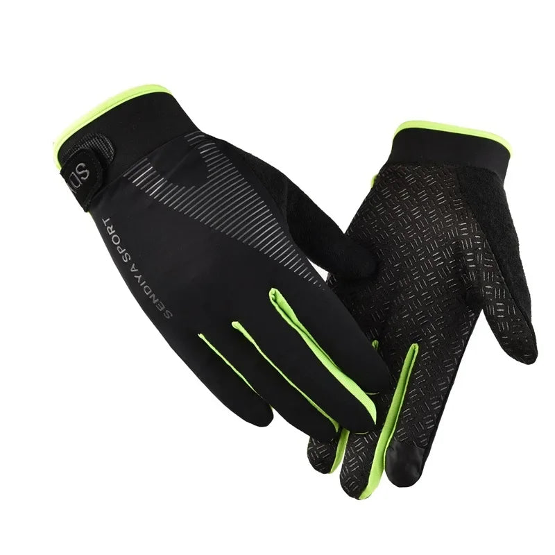 Men’s Full-Finger Touchscreen Cycling Gloves