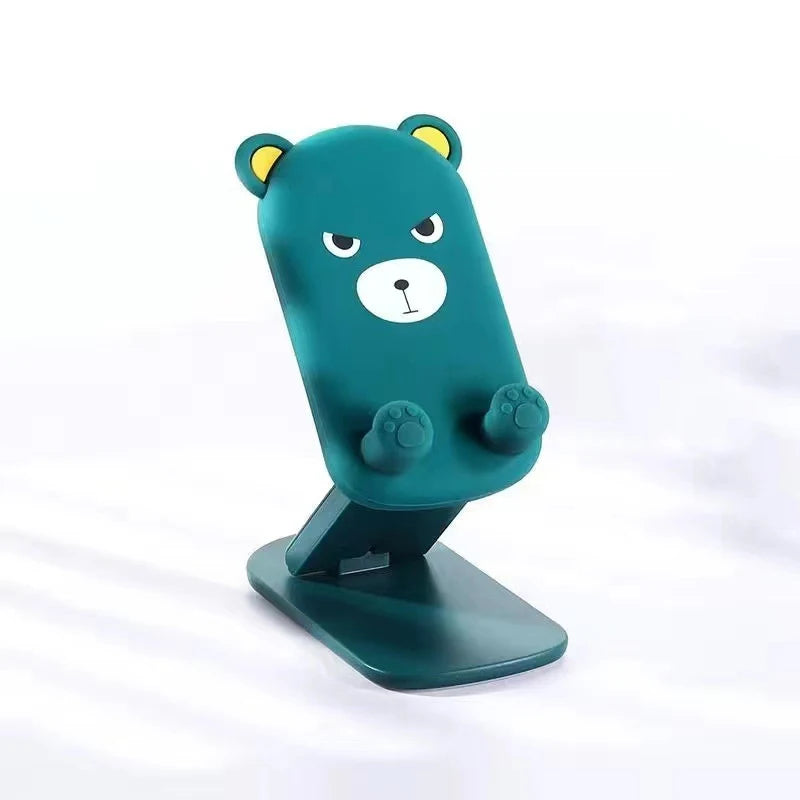 Cute Cartoon Holder Foldable Portable Cell Phone Stand Tablet Support Desktop Handset Mounting For Mobile Phone For IPad Iphone