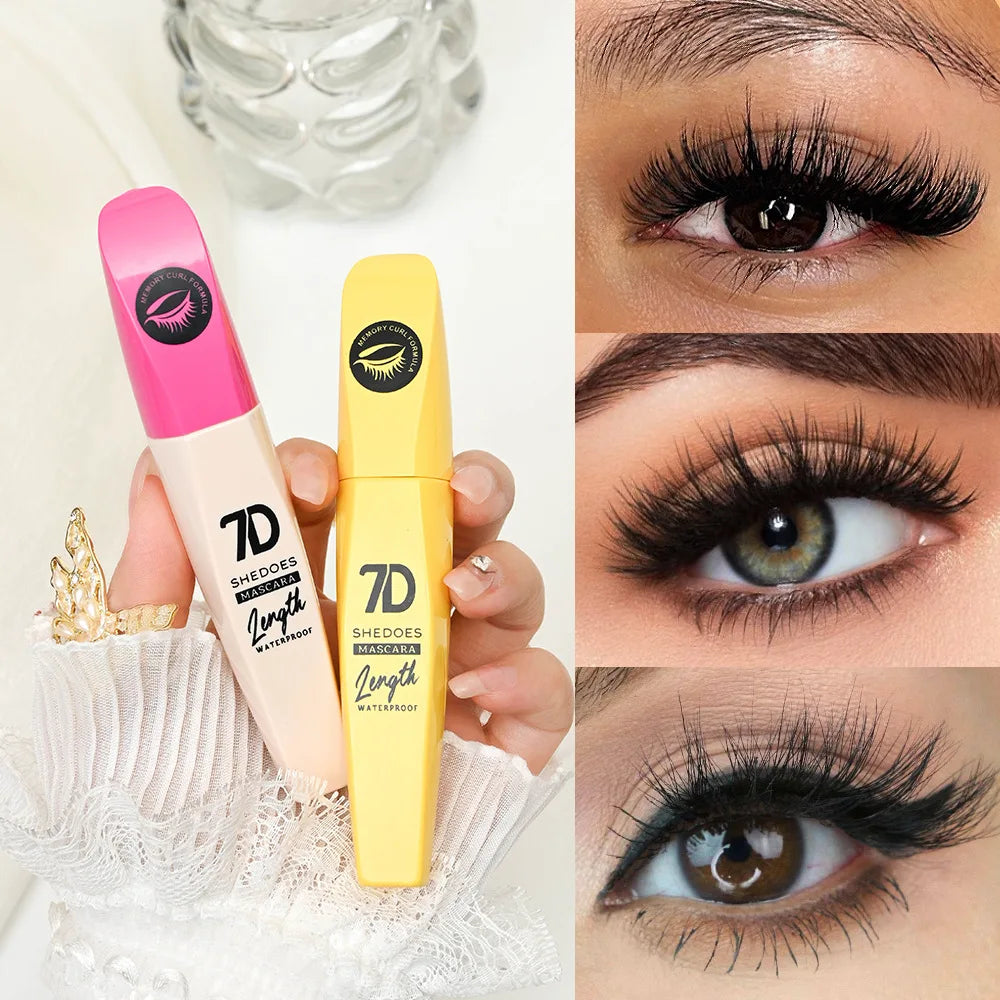 7D Waterproof Curling Fiber Mascara