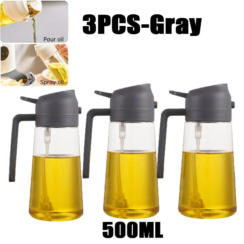 Multi-Size Oil Spray Bottle Set