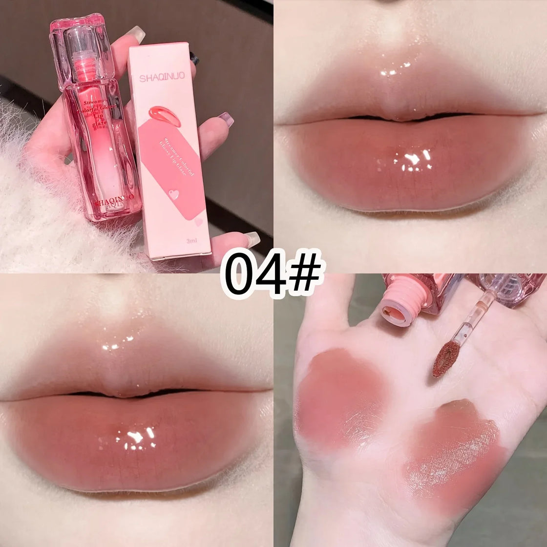 6-Shade Long-Lasting Mirror Shine Lipstick