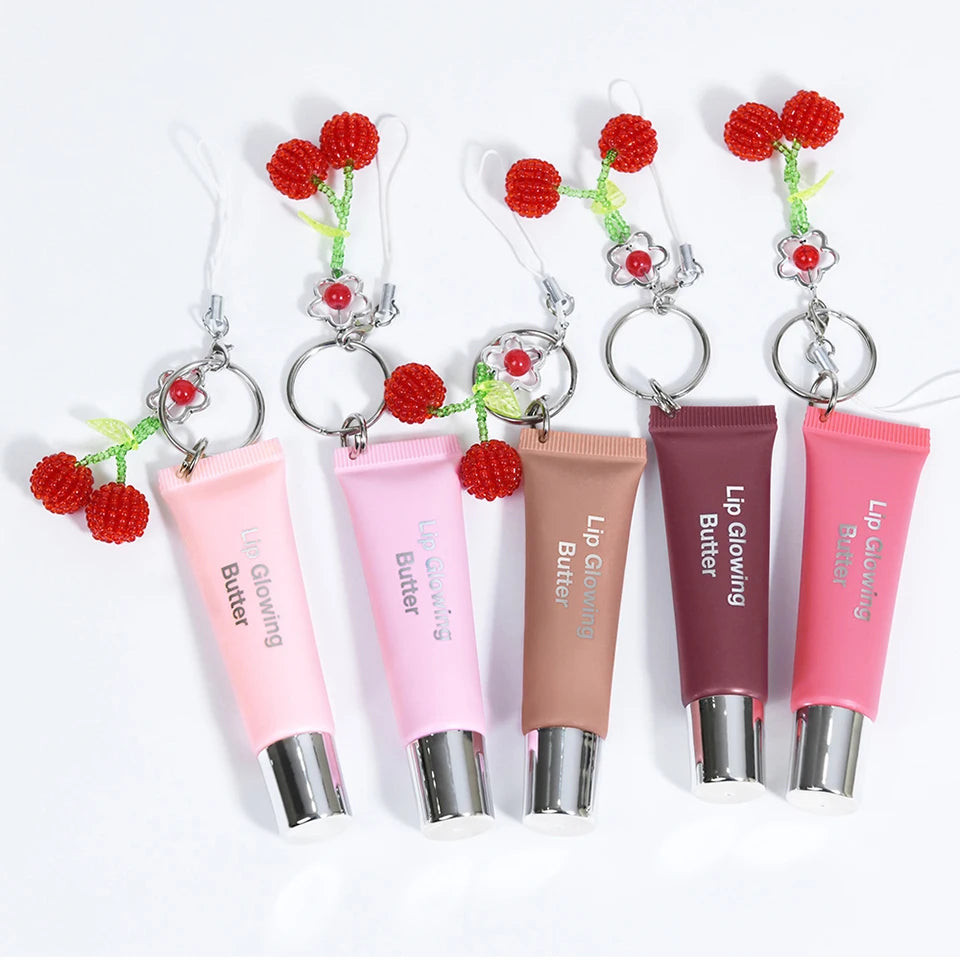 Cherry Lip Glowing Butter Gloss Keychain