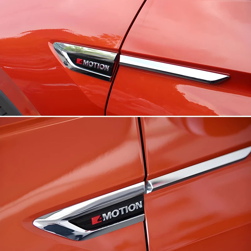 For Volkswagen VW Tiguan 2017 2018 2019 2020 MK2 Car Accessories Styling ABS Outer Side Fender Front Door Cover Trim
